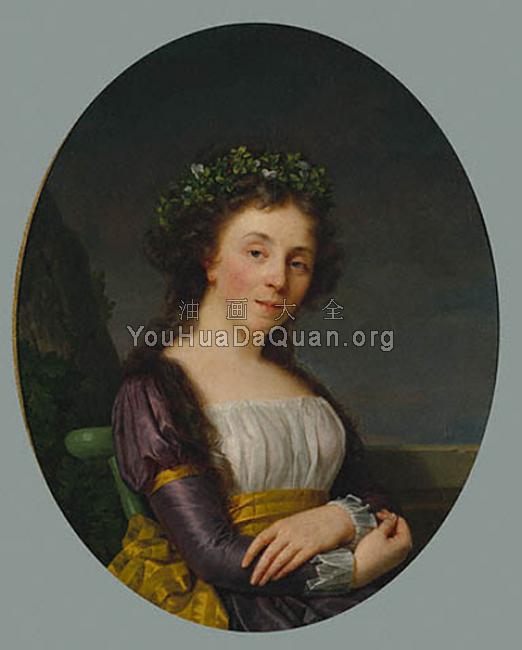 Portrait of Madame Joubert - 弗朗索瓦·泽维尔·法布尔